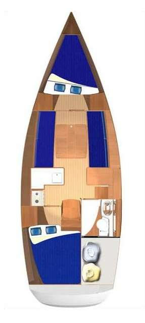 Bootverhuur Ajaccio goedkoop Dufour 325 Grand Large