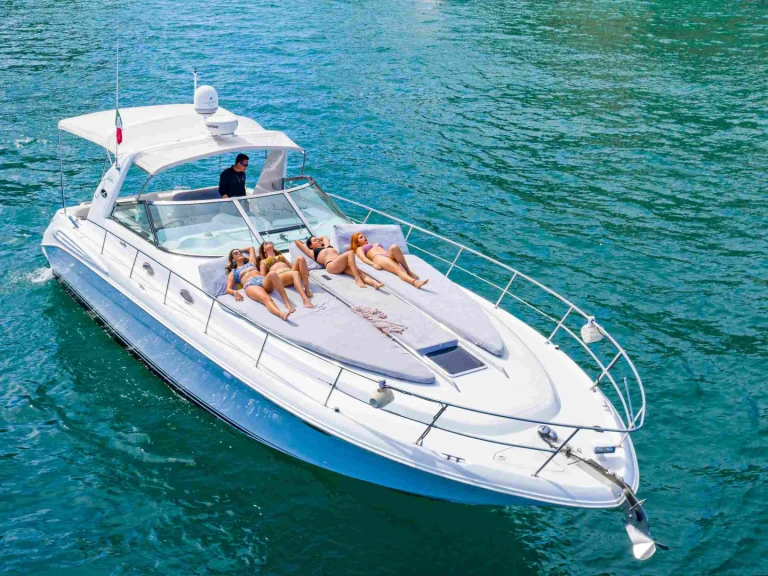 Bootverhuur Cabo San Lucas goedkoop Sea Ray 420 Sundancer