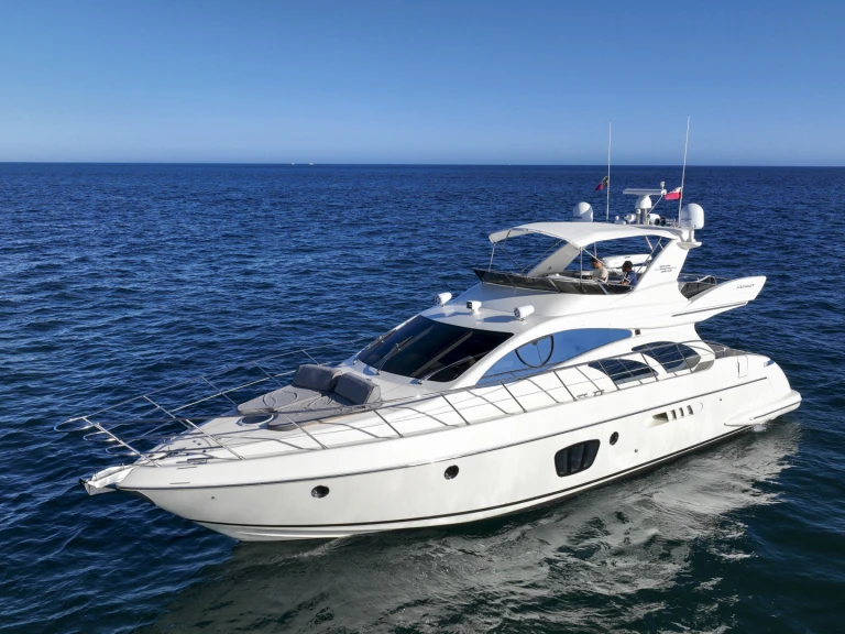 Verhuur Motorboot Azimut met vaarbewijs