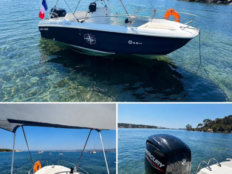 Verhuur Motorboot in Six-Fours-les-Plages - Bénéteau Flyer 500