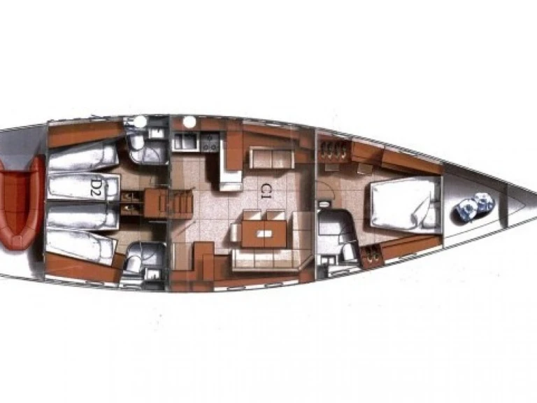 Verhuur Zeilboot in Cres - Hanse Hanse 531 E