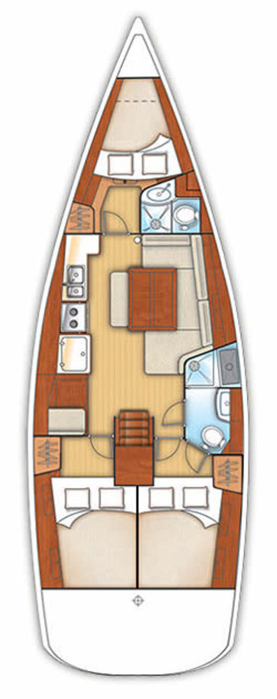 Verhuur Zeilboot Bénéteau met vaarbewijs