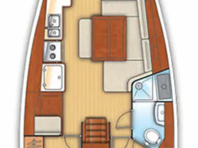 Verhuur Zeilboot Bénéteau met vaarbewijs