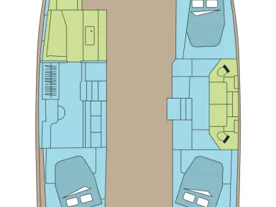 Verhuur Catamaran in Nassau - Fountaine Pajot Fountaine Pajot FP 44 Maestro - 3 + 2 cab.