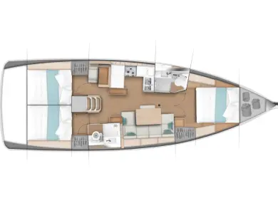 Jeanneau Sun Odyssey 440 te huur van particulier of professional in Punat