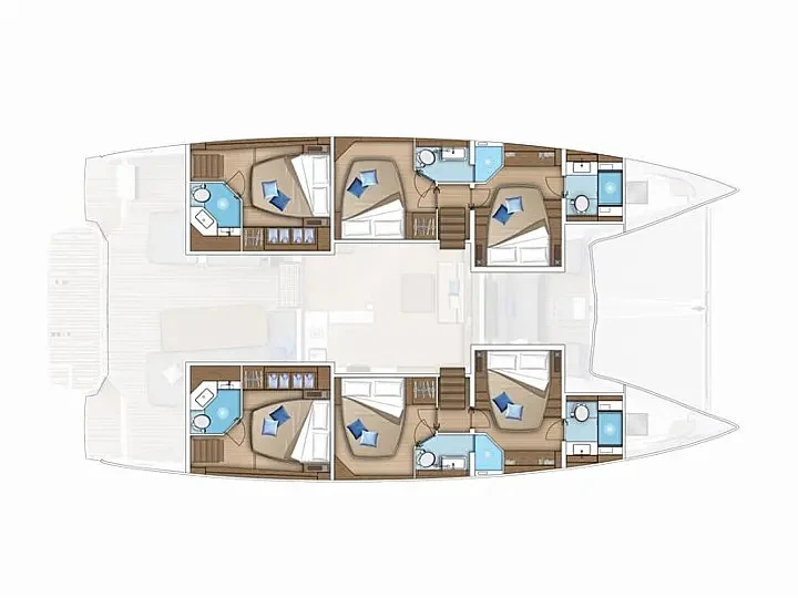 Huur Catamaran met of zonder schipper Lagoon in Seget Donji