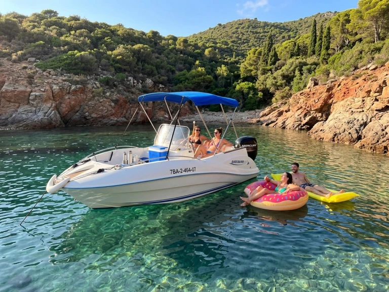 Bootverhuur Cambrils goedkoop Quicksilver 505 Commander