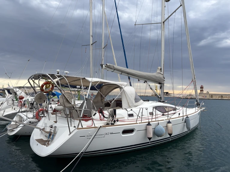 Verhuur Zeilboot in Porto Monopoli - Jeanneau Sun odissey 42 DS Performance 