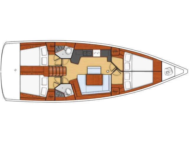 Bénéteau Oceanis 45 te huur van particulier of professional in Capo d'Orlando
