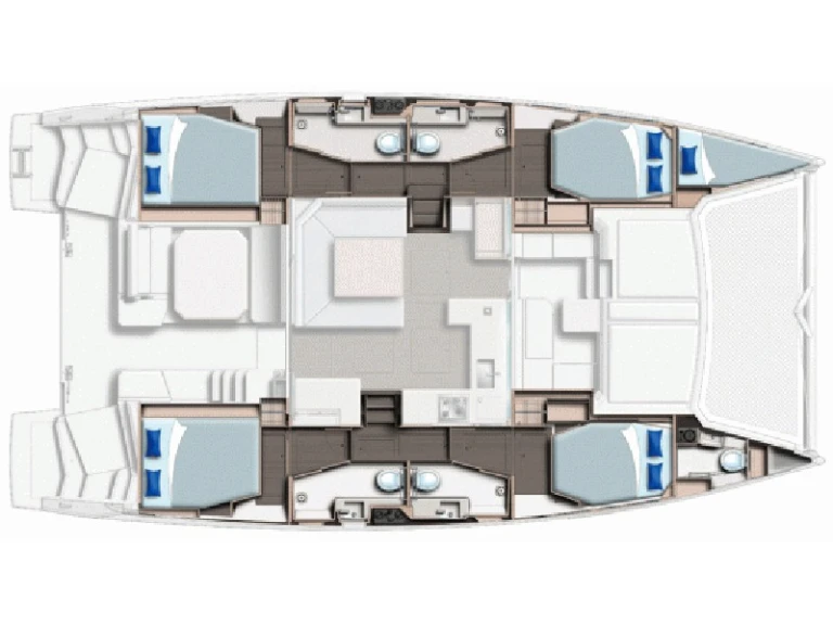 Bootverhuur Leopard Leopard 45 in Eden Island via SamBoat