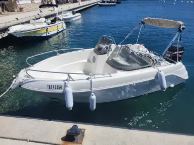 Verhuur Motorboot Quicksilver met vaarbewijs