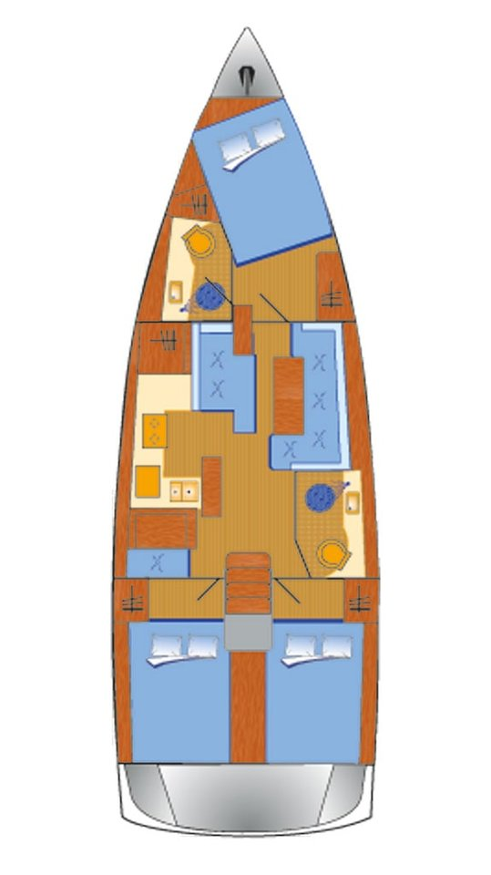 Jachthuur in Punat - Jeanneau Sun Odyssey 410 via SamBoat