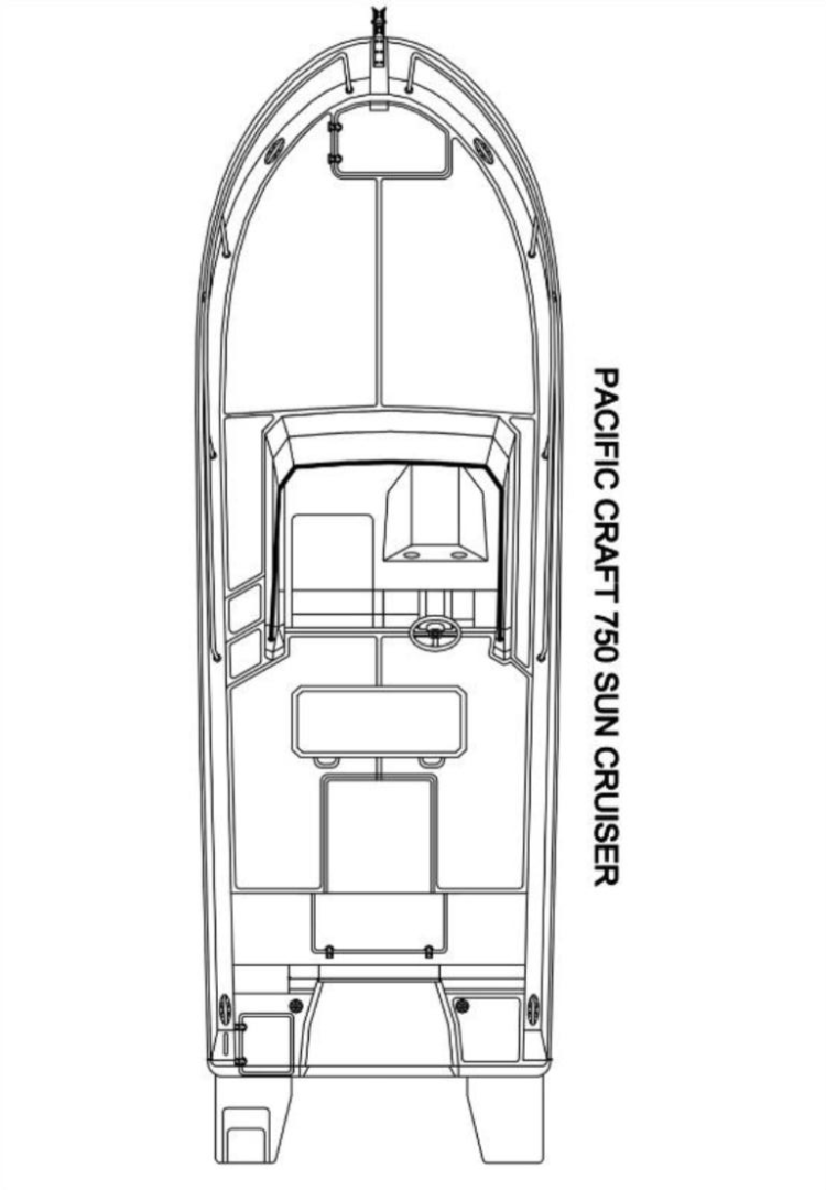 Huur een Pacific Craft Pacific Craft 750 Sun Cruiser in Pula