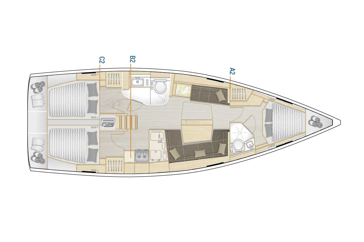 Zeilboot te huur in Kaštela voor de beste prijs