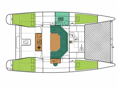 Bootverhuur Fountaine Pajot Maldives 32 in Les Prises via SamBoat
