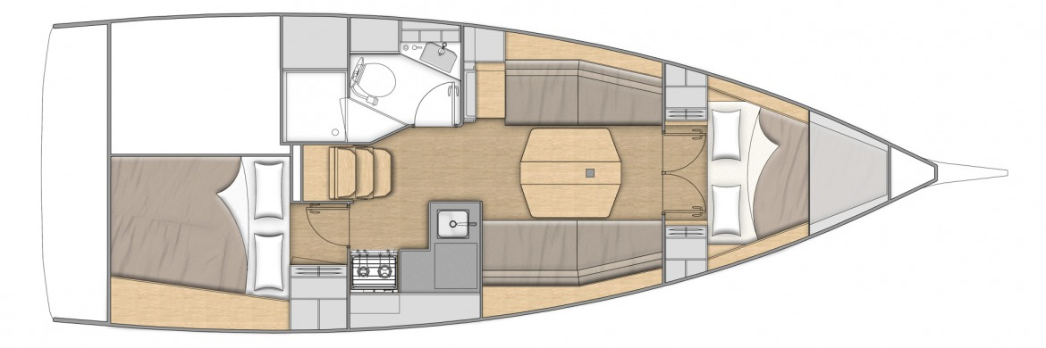 Huur Zeilboot met of zonder schipper Bénéteau in Álimos