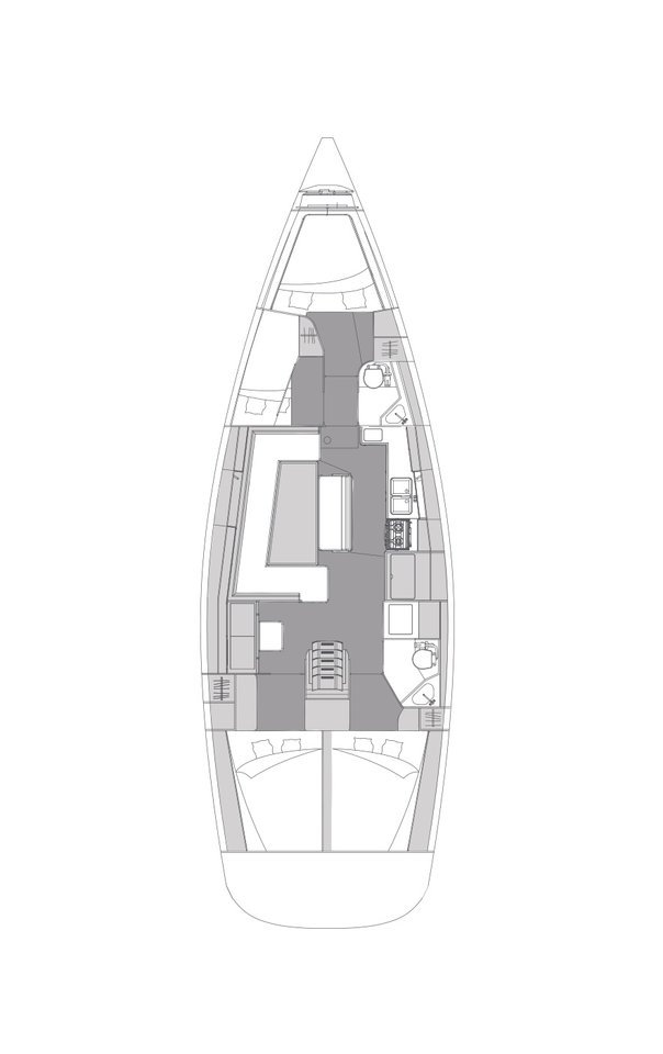Verhuur Zeilboot in Biograd na Moru - Elan Impression 45.1