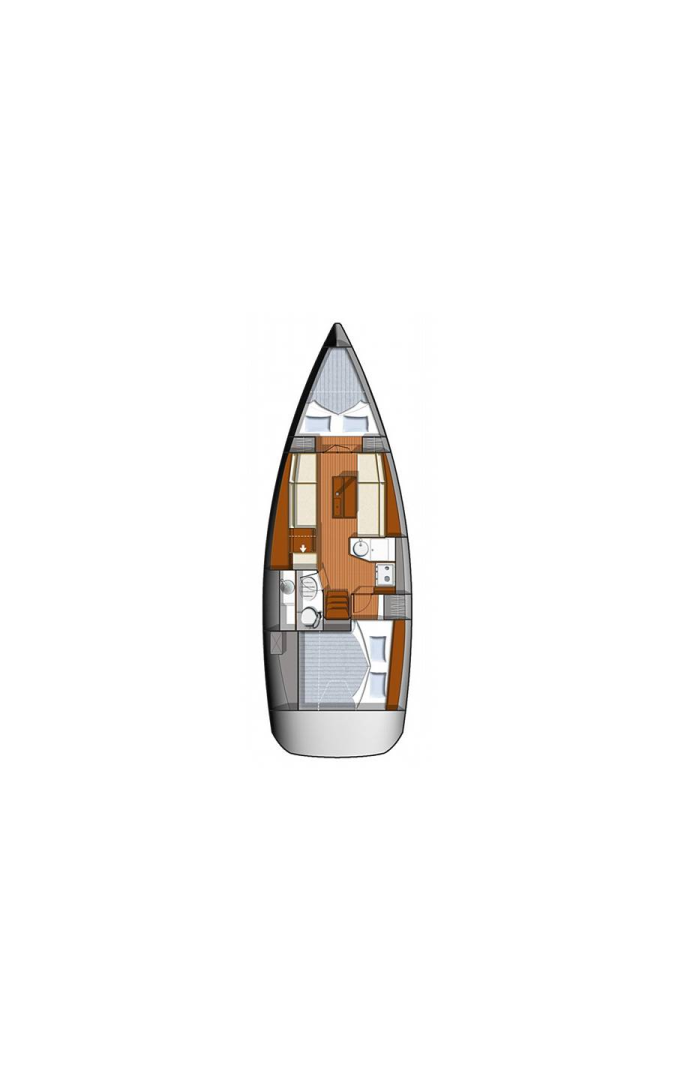 Verhuur Zeilboot Jeanneau met vaarbewijs