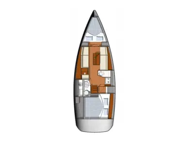 Verhuur Zeilboot Jeanneau met vaarbewijs