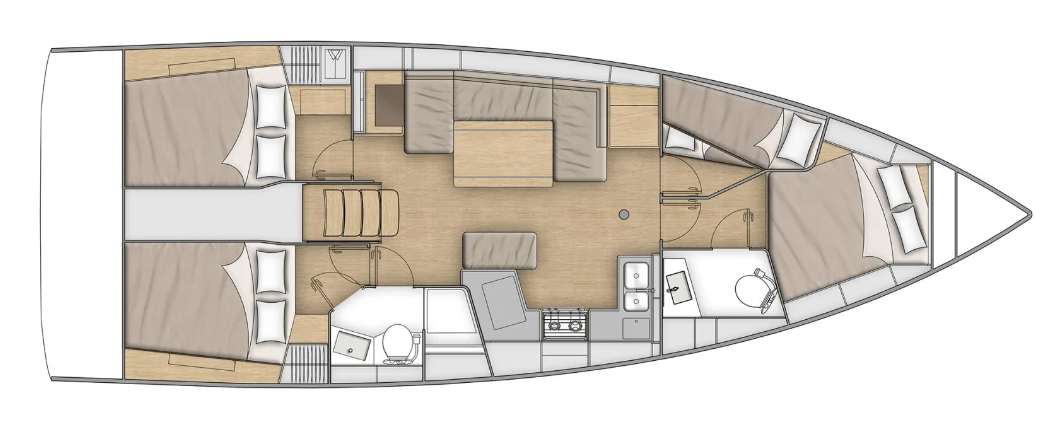 Jachthuur in Álimos - Bénéteau Oceanis 40.1 via SamBoat