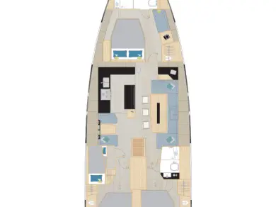 Verhuur Zeilboot in Kaštela - Hanse Hanse 590