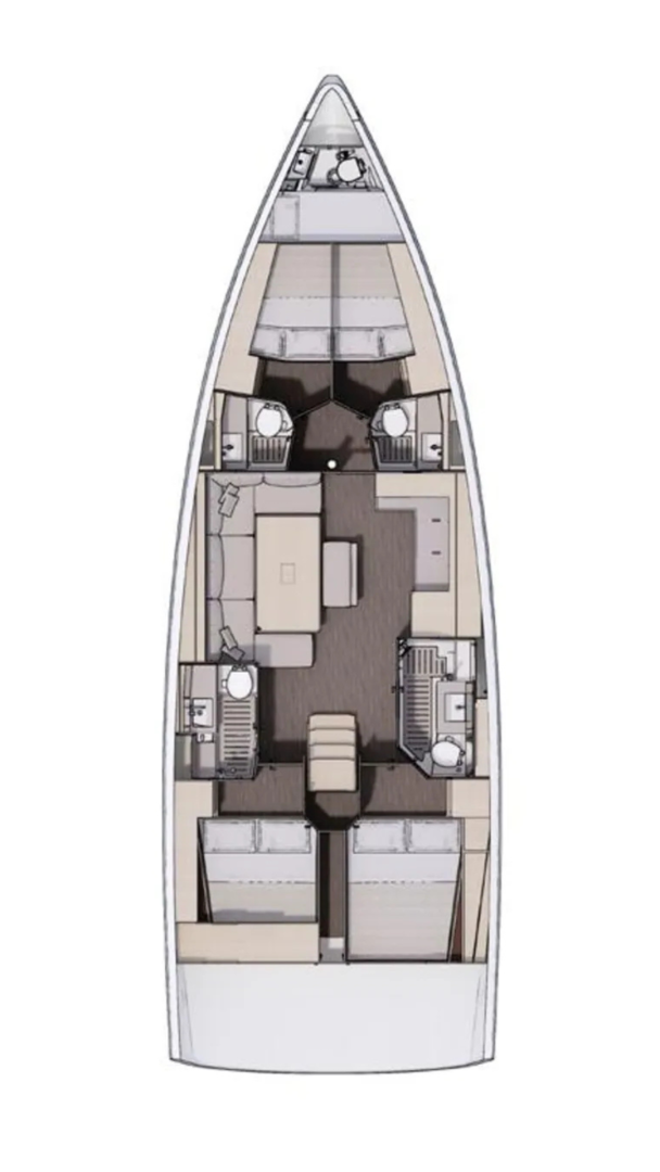 Verhuur Zeilboot Dufour met vaarbewijs
