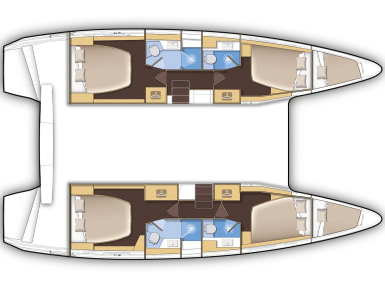 Lagoon Lagoon 42 te huur van particulier of professional in Paros (Eiland)