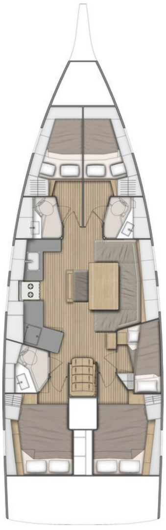 Huur Zeilboot met of zonder schipper Bénéteau in Split