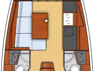 Bootverhuur Bénéteau Oceanis 38.1 in Split via SamBoat