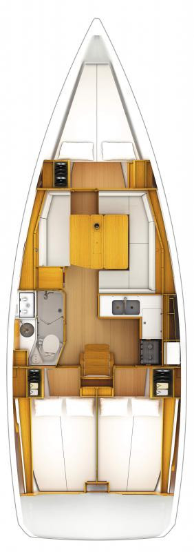 Verhuur Zeilboot Jeanneau met vaarbewijs