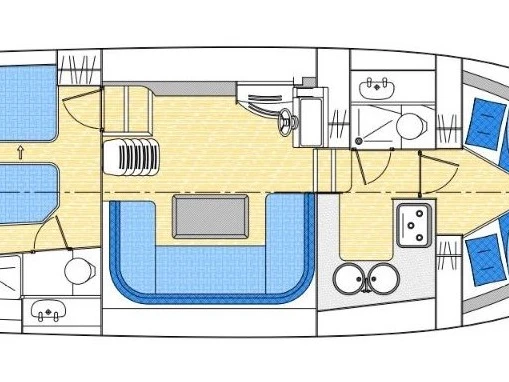 Bootverhuur Pénichette Europa E.300 in Nieuw-Loosdrecht via SamBoat