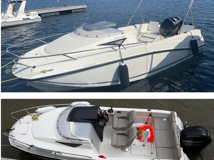 Verhuur Motorboot in Nort-sur-Erdre - Quicksilver Activ 505 Cabin
