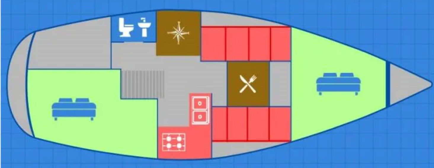 Verhuur Zeilboot Moody met vaarbewijs