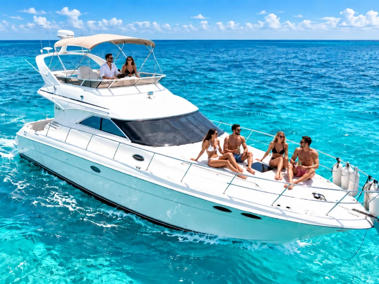 Bootverhuur Cancun goedkoop custom