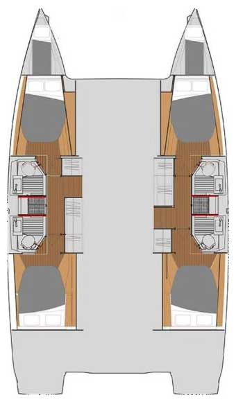 Bootverhuur Fountaine Pajot Astrea 42 in Trogir via SamBoat