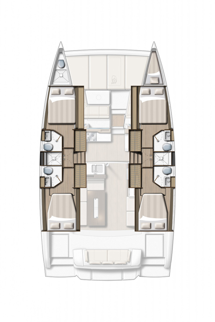 Huur Catamaran met of zonder schipper Bali in Seget Donji
