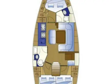 Bootverhuur Préveza goedkoop Cruiser 40