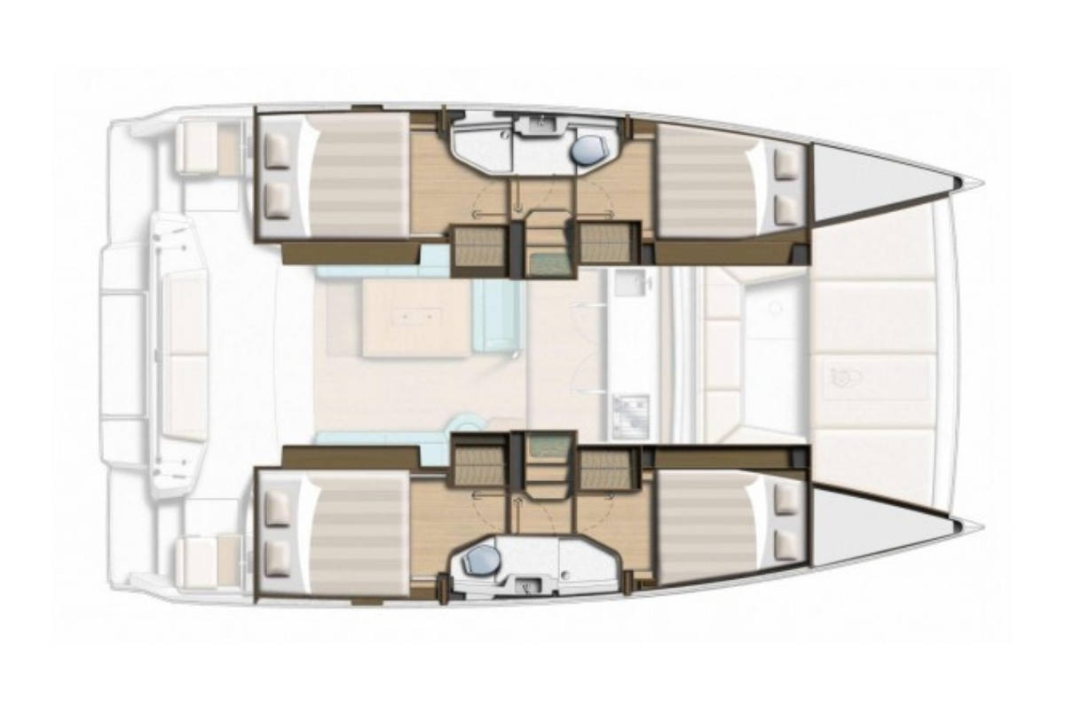 Catamaran te huur in Biograd na Moru voor de beste prijs