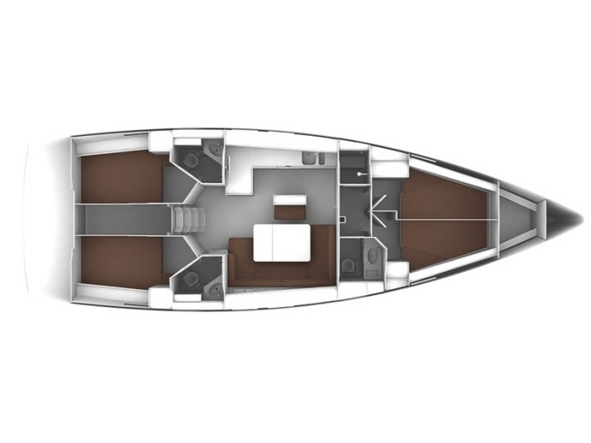Bootverhuur Bavaria Cruiser 46 in Biograd na Moru via SamBoat