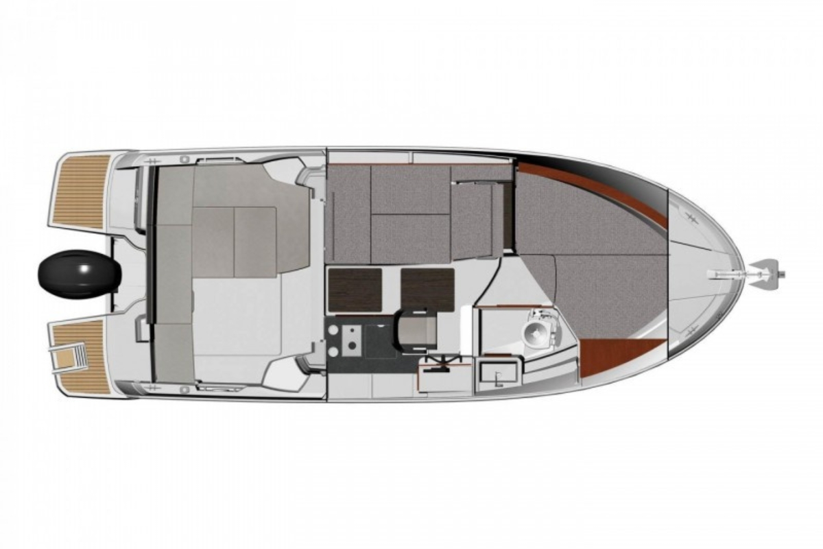 Huur een Jeanneau Merry Fisher 795 in Pirovac