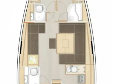 Verhuur Zeilboot Hanse met vaarbewijs