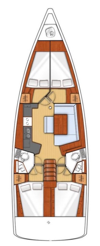 Verhuur Zeilboot Bénéteau met vaarbewijs