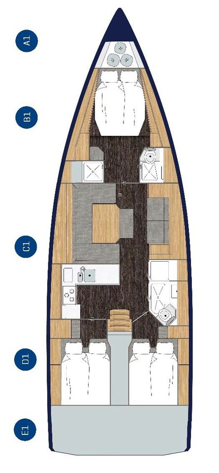 Huur Zeilboot met of zonder schipper Bavaria in Zadar