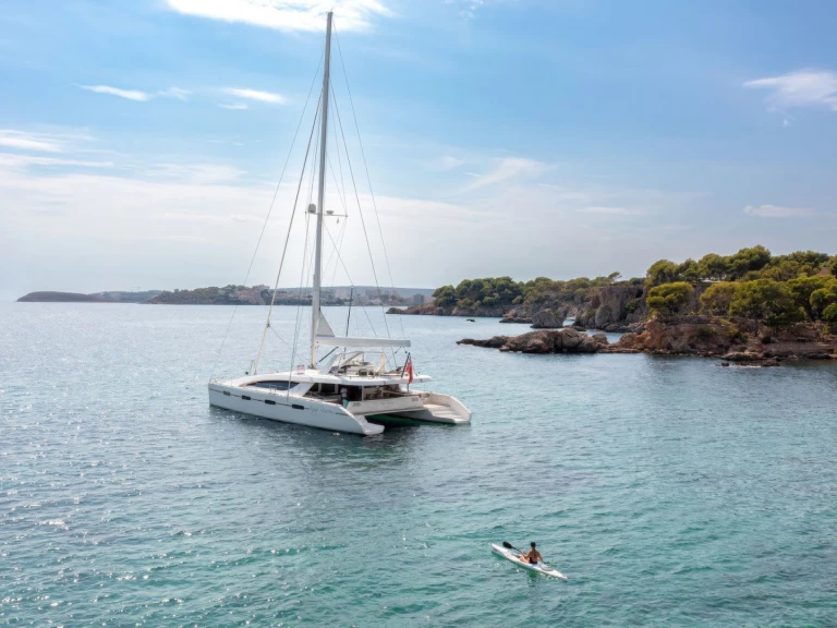 Verhuur Catamaran Matrix met vaarbewijs