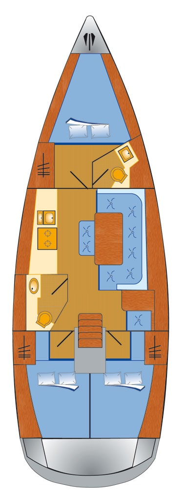 Huur een Bavaria Cruiser 41 in Pula