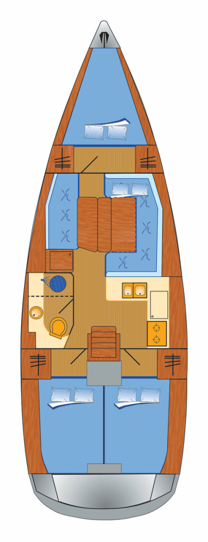 Huur Zeilboot met of zonder schipper Jeanneau in Punat