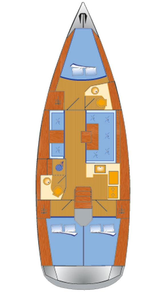 Bootverhuur Punat goedkoop Sun Odyssey 419
