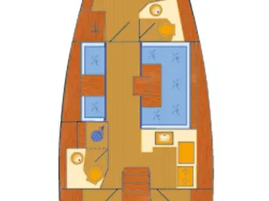Bootverhuur Punat goedkoop Sun Odyssey 419