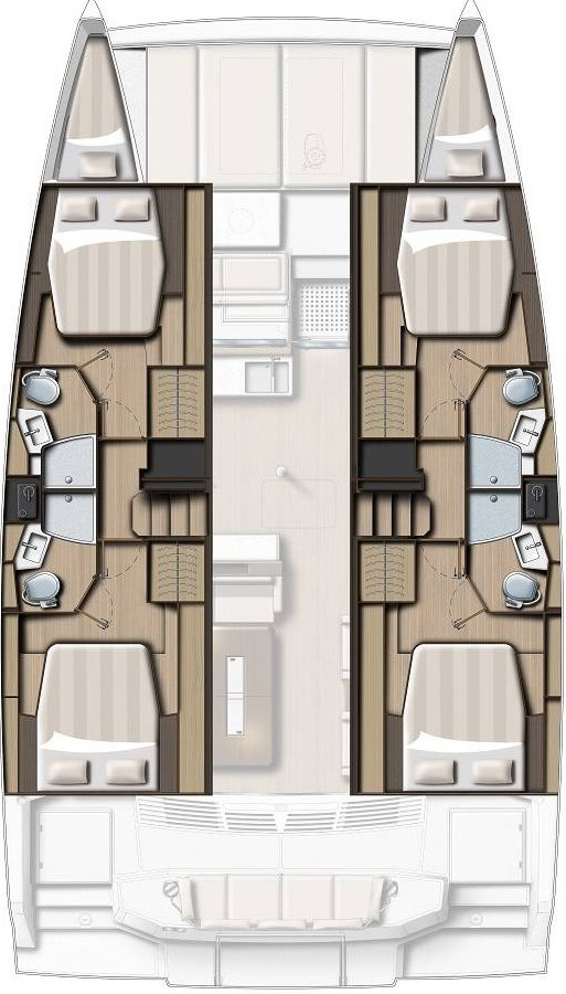 Bootverhuur Bali Bali 4.4 in Trogir via SamBoat