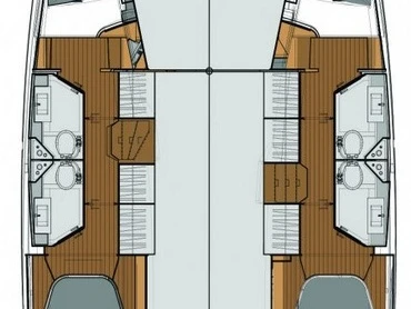 Huur een Fountaine Pajot Lucia 40 in Trogir